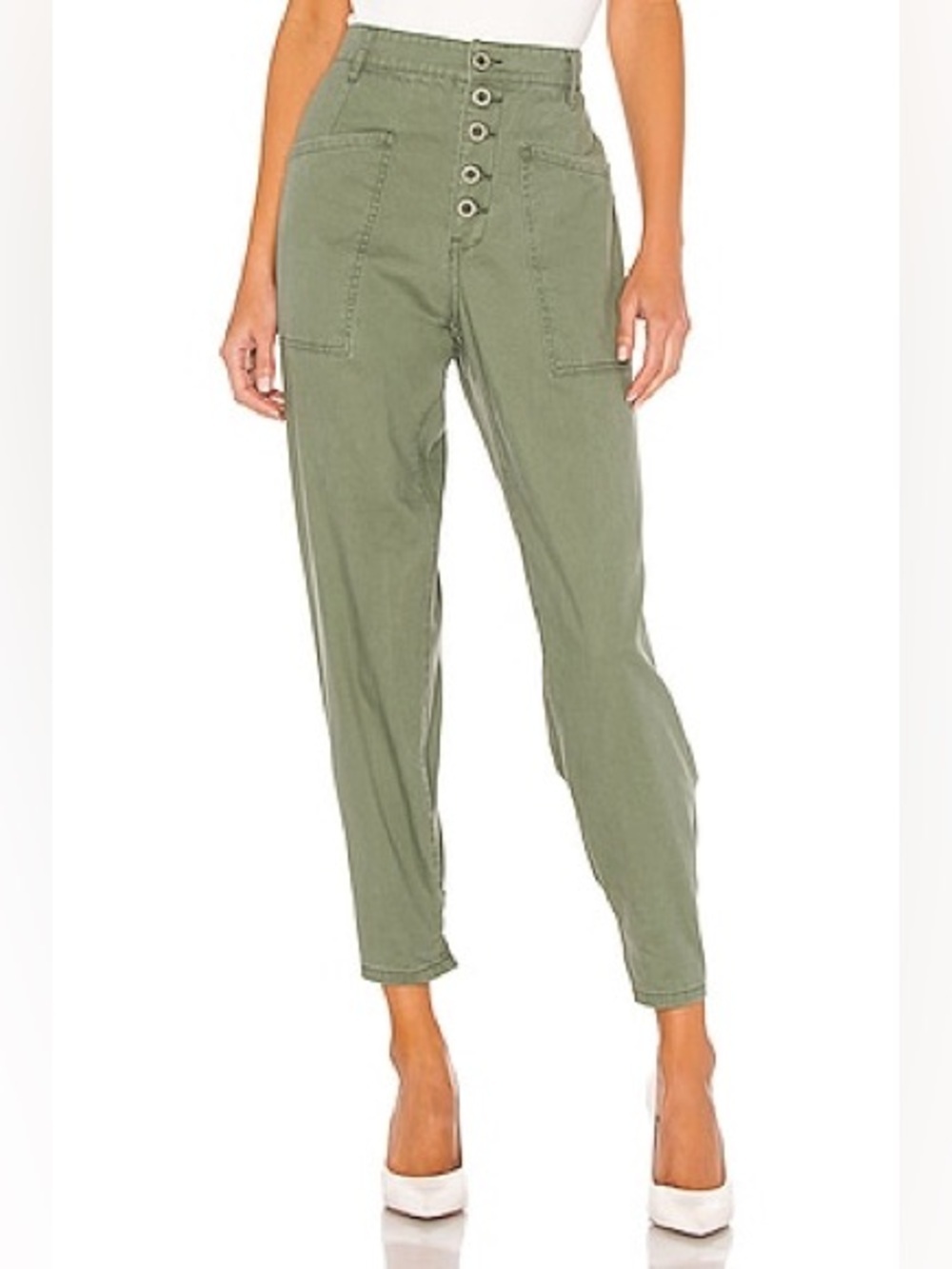 Pistola Tammy High Rise Trouser in Colonel Size 25